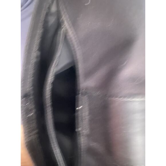 Coach Original Messenger Bag Blk Canvas Leather - Picture 13 of 14